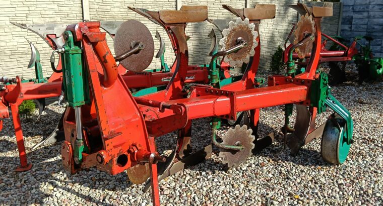 Pług kverneland 3 skiby obrotowy