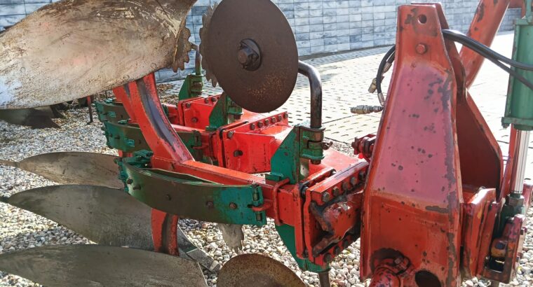 Pług kverneland 3 skiby obrotowy