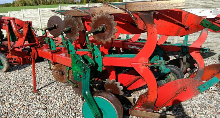 Pług kverneland 3 skiby obrotowy