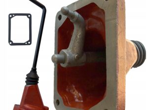 DŹWIGNIA ZMIANY BIEGÓW URSUS C 355 C 360 KOMPLETNA LEWAREK PALEC OBUDOWA