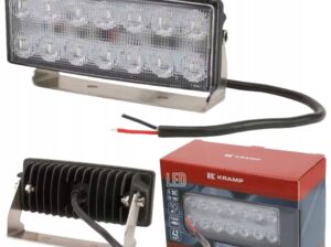 LAMPA ROBOCZA LED PROSTOKĄTNA 42W 3800LM 12/24V 14 LED ŚWIATŁO ROZPROSZONE