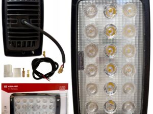MOCNA LAMPA ROBOCZA LED PROSTOKĄT 27W 3375LM 12/24V ŚWIATŁO ROZPROSZONE