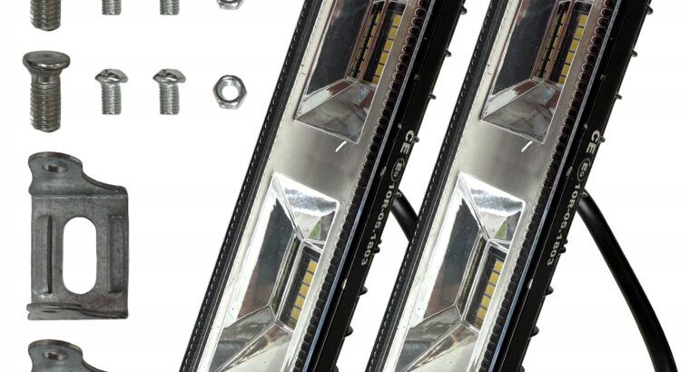 LAMPA ROBOCZA PANEL LED PROSTOKĄTNA 12 LED 147X37X41MM OBUDOWA ALUMINIOWA