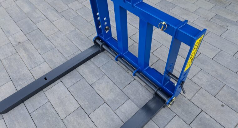 paleciak na tył ciągnika z regulacją szerokości, widły do palet,nowość