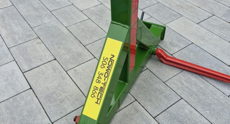 widły do bel 2 kły, balotów, igła, podnośnik do siana na tył ciągnika, tuz