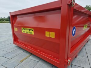 skrzynia transportowa na tył ciągnika tylny TUZ kiper mechaniczny