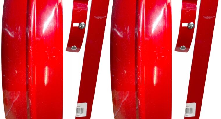 BŁOTNIKI PRZEDNIE CZEROWNE MALOWANE PROSZKOWO DO URSUS C330 C360 WSPORNIKI