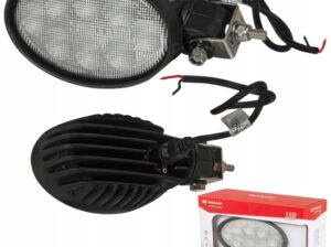 MOCNA WYDAJNA LAMPA ROBOCZA LED OWALNA 24W 2240LM ŚWIATŁO ROZROSZONE 8 LED