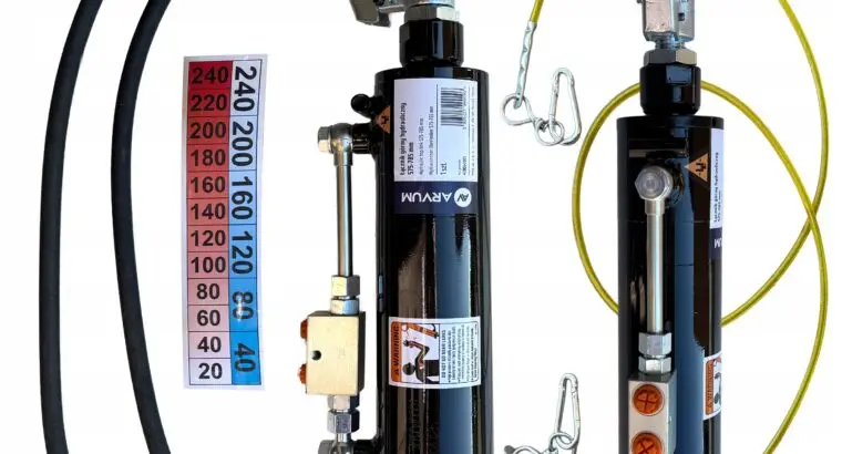 HYDRAULICZNY ŁĄCZNIK KAT 2 ŚRUBA RZYMSKA KULA HAK 575-785MM ODKRĘCANY HAK