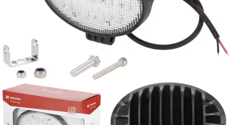 MOCNA WYDAJNA LAMPA ROBOCZA LED OWAL 39W 3510LM 12/24V ŚWIATŁO ROZPROSZONE