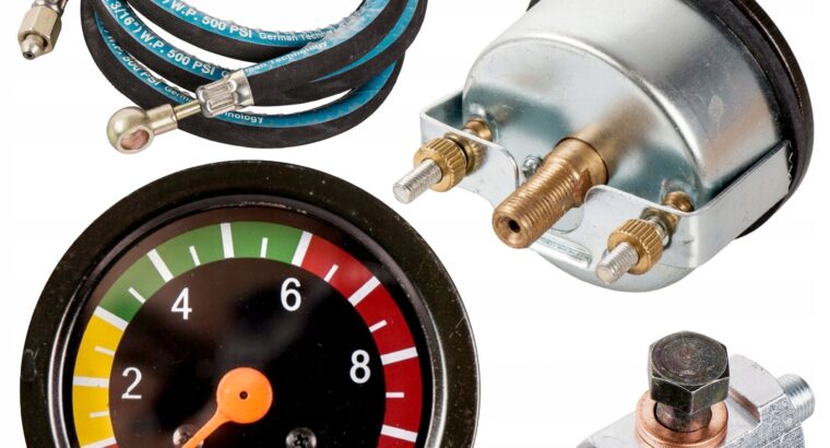 WSKAŹNIK URSUS C360 C330 MANOMETR ZEGAR CZUJNIK CIŚNIENIA OLEJU Z PRZEWODEM