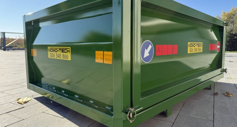 skrzynia transportowa na tył ciągnika tylny TUZ kiper mechaniczny