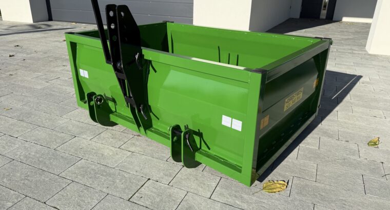 skrzynia transportowa na tył ciągnika tylny TUZ kiper mechaniczny