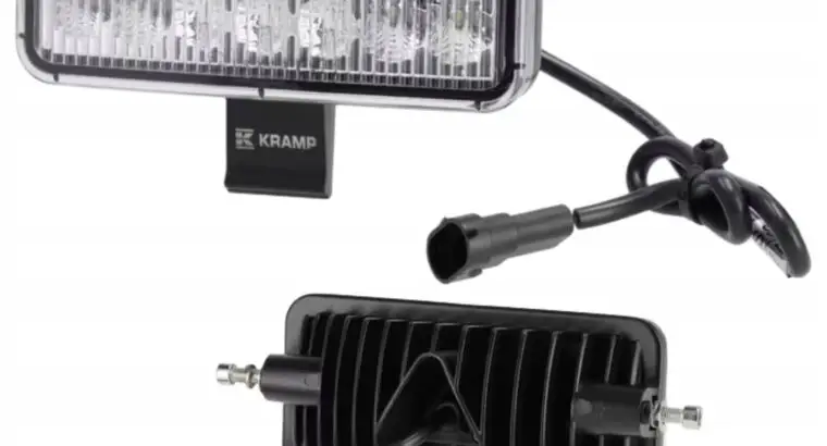 LAMPA ROBOCZA LED DO CASE NEW HOLLAND STEYR PROSTOKĄTNA 54W 4100LM 12/24V