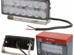 LAMPA ROBOCZA LED PROSTOKĄTNA 42W 3800LM 12/24V 14 LED ŚWIATŁO ROZPROSZONE