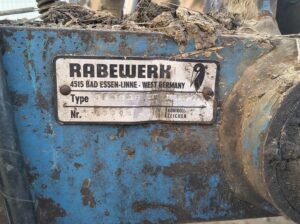 Pług rabewerk 3 obrotowy