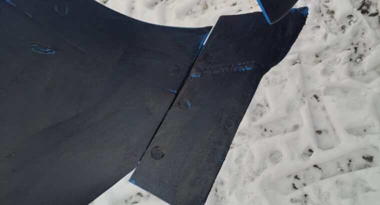 Pług 2 skibowy obrotowy