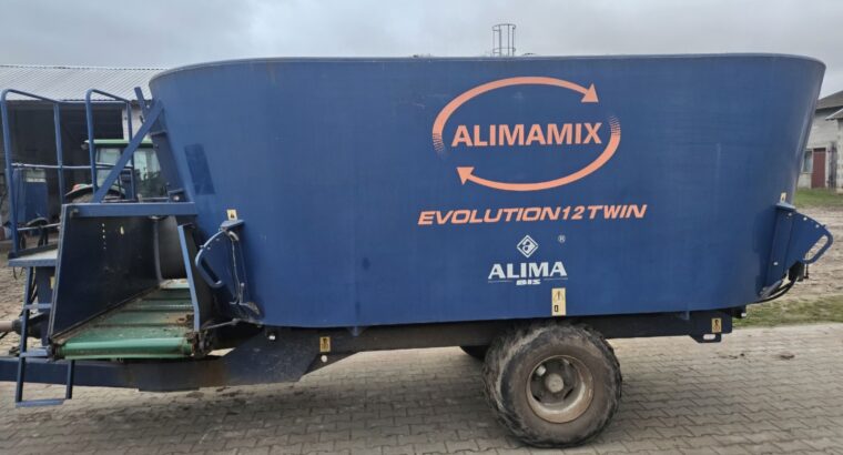 Sprzedam paszowóz firmy Alima 12m3 dwuśl...