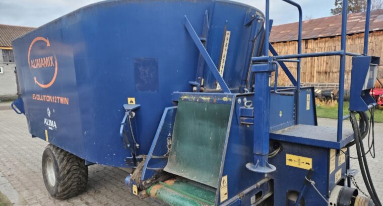 Sprzedam paszowóz firmy Alima 12m3 dwuślimakowy