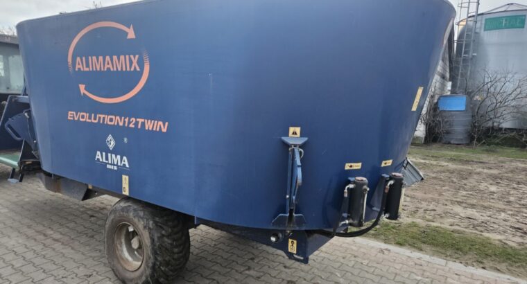 Sprzedam paszowóz firmy Alima 12m3 dwuślimakowy