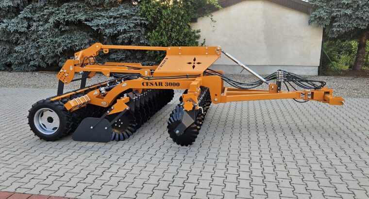 Agregat talerzowy ROLY CESAR brona talerzowa półzawieszana wał oponowy